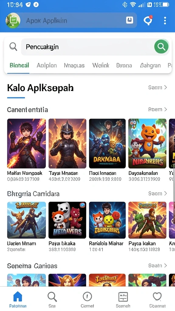 55rp - Fitur sosial untuk berinteraksi dengan pemain lain.