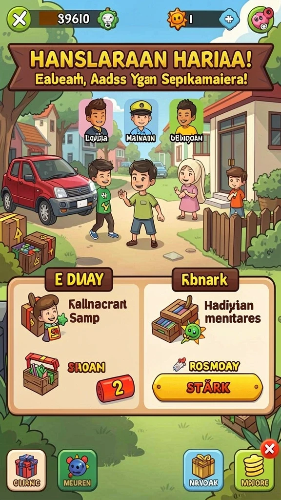 678luck - Tampilan awal yang menarik dan mudah dinavigasi.