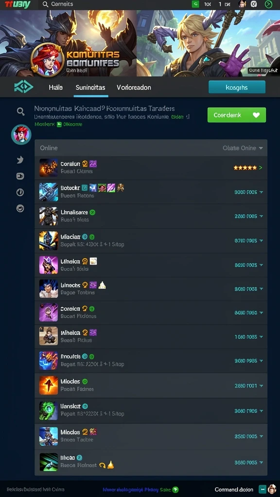 678luck - Karakter dengan desain unik dan beragam kemampuan.
