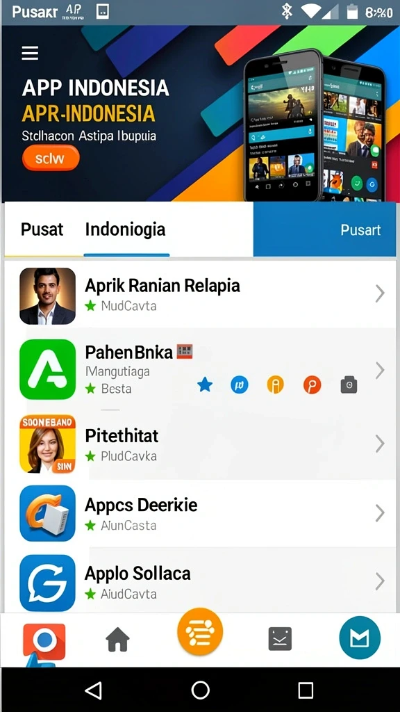 dewi11 - Tampilan awal yang menarik dan intuitif.