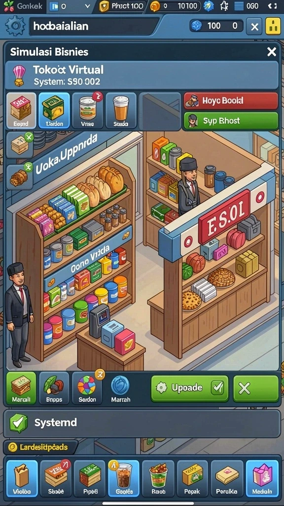 in88 - Tampilan menu utama yang menarik dan user-friendly.