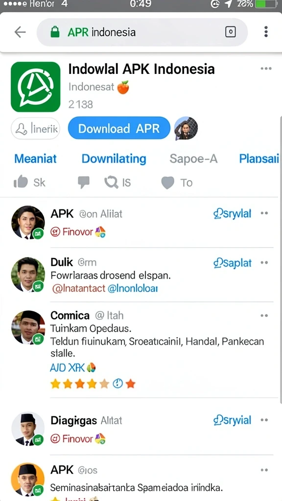 qqnusa - Tampilan awal yang menarik dan mudah dinavigasi.