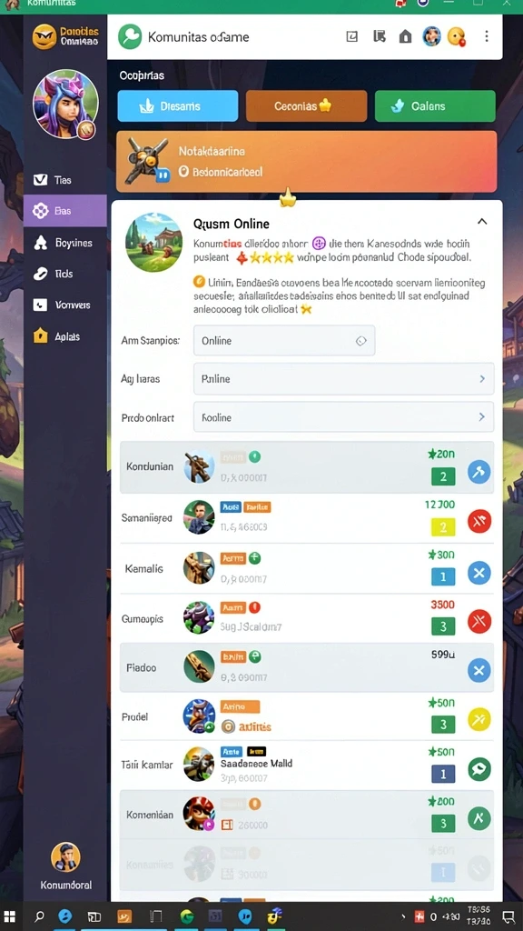 topanwin - Tangkapan layar menunjukkan grafis indah dalam game.