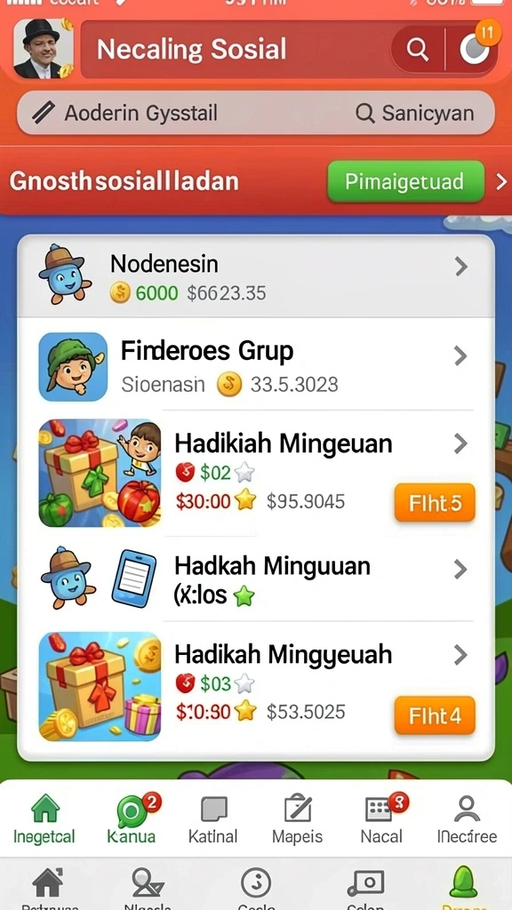 toto12 - Tampilan utama aplikasi TOTO12 yang menarik.